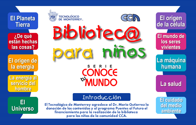 BIBLIOTECA PARA NIÑOS