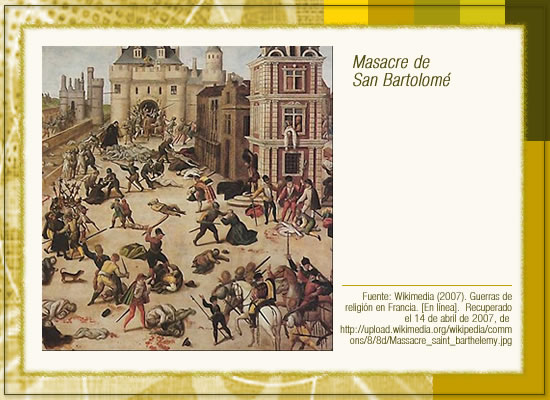 Masacre de San Bartolom�