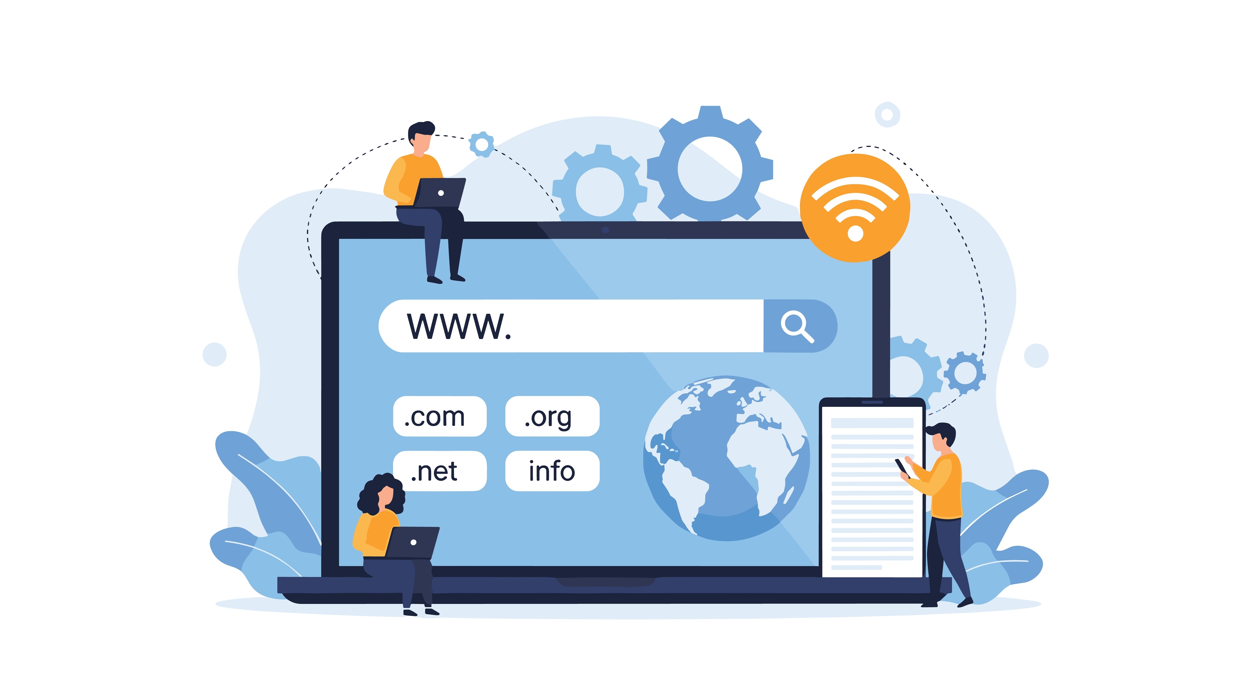 Representación de un dominio web